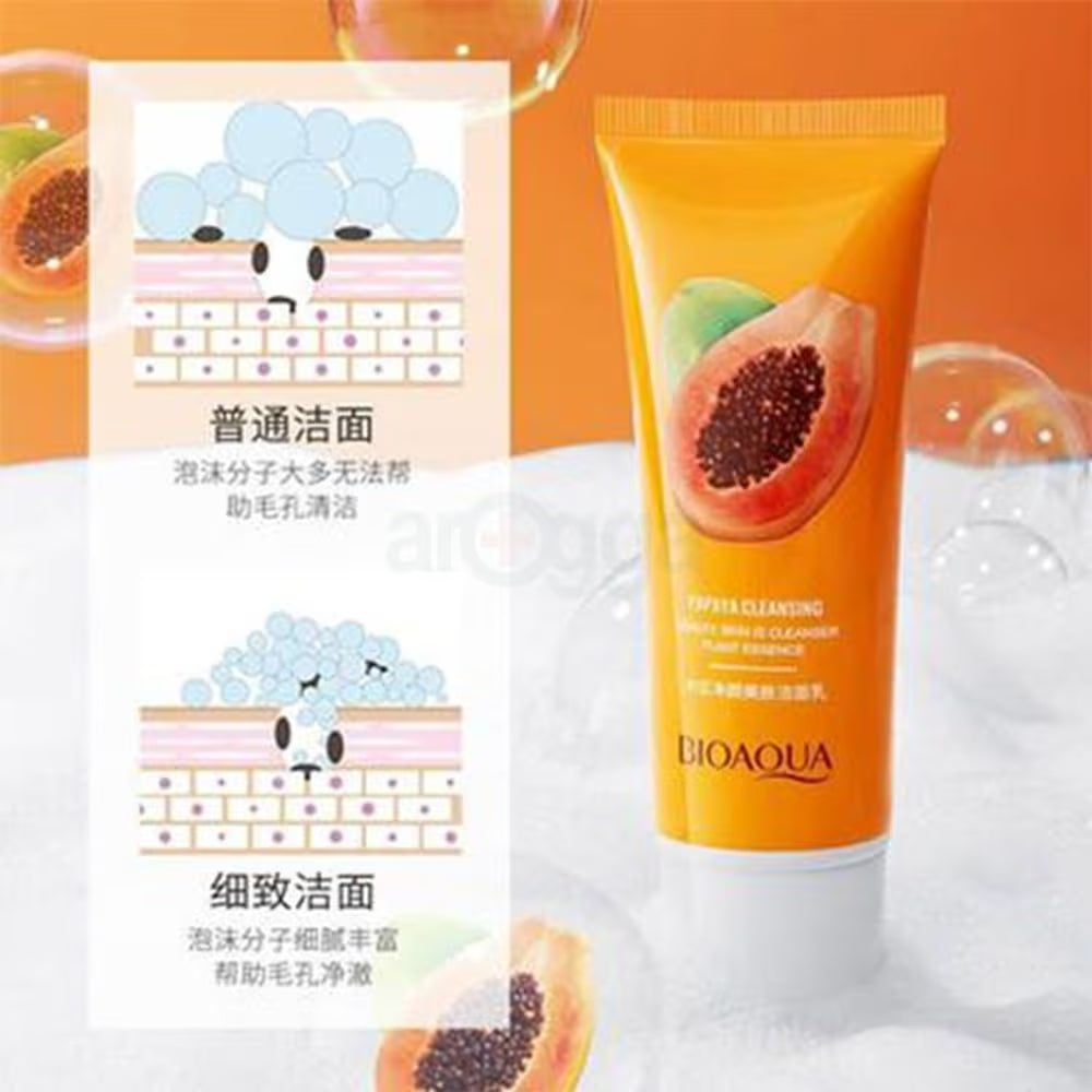 Bioaqua Papaya Purifying Cleanser- 100g